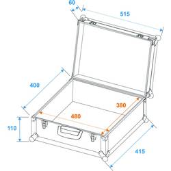 Roadinger Roadinger Case 30126211 case (kufr) (d x š x v) 445 x 525 x 195 mm