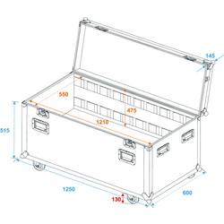 Roadinger Roadinger Universal Tourcase 30126410 case (kufr) (d x š x v) 620 x 1260 x 660 mm