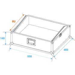 Roadinger MCB-19 case (kufr) (d x š x v) 270 x 580 x 500 mm