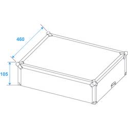 Roadinger MCB-19 case (kufr) (d x š x v) 270 x 580 x 500 mm