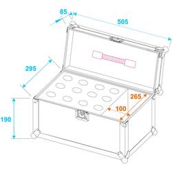 Roadinger 30109895 30109895 pouzdro na mikrofon (d x š x v) 325 x 510 x 310 mm