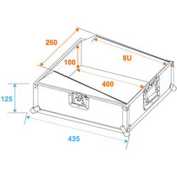 Roadinger Roadinger MCR-10 30111510 case (kufr) (d x š x v) 440 x 330 x 220 mm