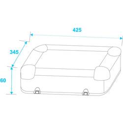 Roadinger CD-Case ALU 30122056 Box na CD (d x š x v) 190 x 450 x 400 mm