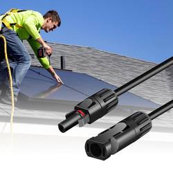 LogiLink PHC0105 MC4/M zu MC4/F prodlužovací kabel Délka kabelu 10 m