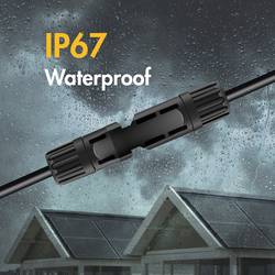 LogiLink PHC0105 MC4/M zu MC4/F prodlužovací kabel Délka kabelu 10 m
