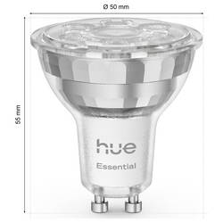 Philips Hue LED žárovka 929004235701 Energetická třída (EEK2021): F (A - G) Hue Essential White & Col. Amb. vícebarevný