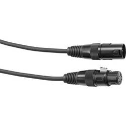 Eurolite DMX propojovací kabel [1x XLR zástrčka 5pólová - 1x XLR zástrčka 5pólová ] 1 m