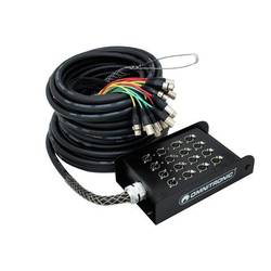 Omnitronic XLR/XLR multicore kabel 30 m počet vstupů:12 x Počet výstupů:4 x