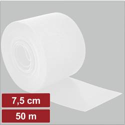 Electronic Garage EG25CA128 pásek se suchým zipem, ke spojování, háčková a flaušová část, (d x š) 50 m x 7.5 cm, bílá, 50 m