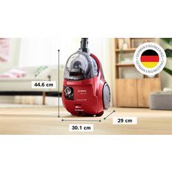 Bosch beutelloser Staubsauger Serie 4, rot bezsáčkový vysavač 750 W bezsáčkový