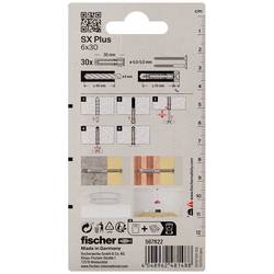 Fischer 567822 SX Plus rozpěrná hmoždinka 30 mm 6 mm 30 ks