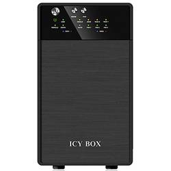 ICY BOX 20621 8,9 cm (3,5 palce) kryt pevného disku 3.5 palec USB 3.2 (Gen 1x1) , eSATA
