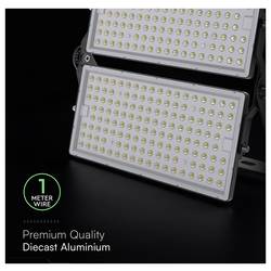 V-TAC VT-48500 972126 LED reflektor Energetická třída (EEK2021): D (A - G) 500 W Barvy světla (LED svítidlo): studená bílá