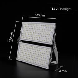 V-TAC VT-48500 972126 LED reflektor Energetická třída (EEK2021): D (A - G) 500 W Barvy světla (LED svítidlo): studená bílá