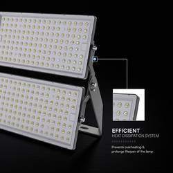 V-TAC VT-48500 972126 LED reflektor Energetická třída (EEK2021): D (A - G) 500 W Barvy světla (LED svítidlo): studená bílá