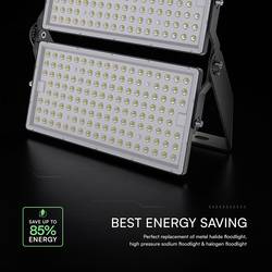 V-TAC VT-48500 972126 LED reflektor Energetická třída (EEK2021): D (A - G) 500 W Barvy světla (LED svítidlo): studená bílá