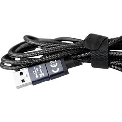 Smrter Nabíjecí kabel USB USB 2.0 USB-A zástrčka, USB-C ® zástrčka, Apple Lightning konektor, USB Micro-B zástrčka 1.20 m černá SMRTER_HYDRA_ULT_BK