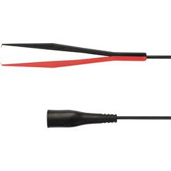 Schützinger měřicí kabel zástrčka 4 mm Kelvinova svorka 100.00 cm černá 1 ks