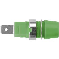 Schützinger bezpečnostní montážní zásuvka 4 mm zelená 1 ks Piece