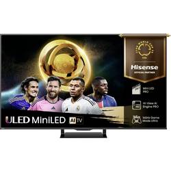 Hisense 65U7Q PRO LED TV, 164 cm 65 palec, E (A - G), DVB-T2, DVB-C, DVB-S2, UHD, Smart TV, WLAN, černá