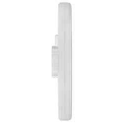 TFA Dostmann 60.3078.02 Quartz outdoorové hodinky 33 cm x 52 mm , bílá, odolné proti stříkající vodě