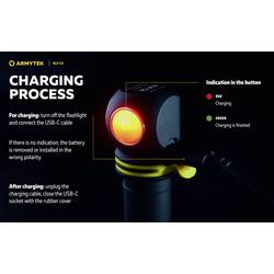 ArmyTek Elf C1 warmweiß LED kapesní svítilna, napájeno akumulátorem, 1023 lm, 65 g