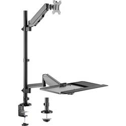 My Wall držák na stůl pro monitor HL63L 1 Displej: (s) 43,2 cm (17) - 81,3 cm (32) černá nastavitelná výška, naklápěcí, nakláněcí, odkládací místo na klávesnici