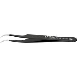 Knipex 92 38 75 ESD jemná pinzeta ve tvaru srpu, zahnutý 45° 120 mm