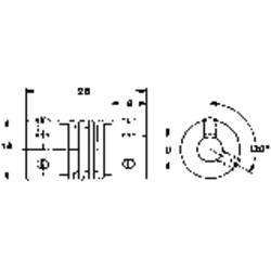 Mentor 717.6 kloubová spojka hřídele 1 ks