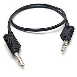 Mueller Electric 22.170-1.5M-0 měřicí kabel banánková zástrčka 4 mm banánková zástrčka 4 mm 1.5 m černá 1 ks