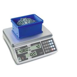 Kern KERN počítací váha CXB 15K1 Max. váživost 15 kg Rozlišení 1 g 230 V stříbrná
