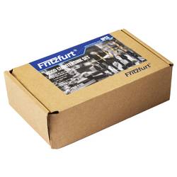 FRITZFURT 2800-6105 sada frézovacích vrtáků do dřeva 8dílná 4 mm, 6 mm, 8 mm, 10 mm, 12 mm, 14 mm Celková délka 190 mm šestihran 1 sada
