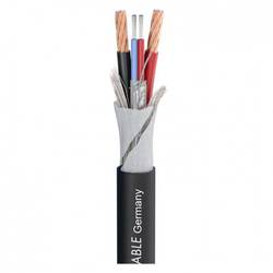 Sommer Cable 500-0101-1FC řídicí kabel 1 x 2 x 0.35 mm² + 2 x 2 mm² černá metrové zboží