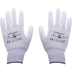 Quadrios ESD rukavice vel. Oblečení: L polyamid, polyuretan