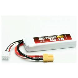Red Power 19123 akupack Li-Pol (modelářství), 7.4 V, 400 mAh, články 2, 60 C, Softcase, XT30