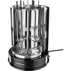 GourmetMaxx 05914 gril, gril na kebab, černá, nerezová ocel