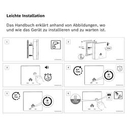 Bosch Home Comfort D-CO, 7736606211 detektor oxidu uhelnatého na baterii, detekce oxidu uhelnatého (CO)