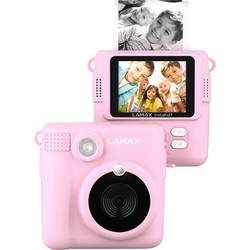 Lamax InstaKid1 instantní fotoaparát 8 Megapixel růžová integrovaný akumulátor, s vestavěným bleskem, Full HD videozáznam, ochrana proti stříkající vodě