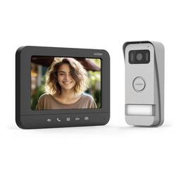 Avidsen PRIMA kabelový domovní video telefon kompletní sada, černá, hliník, 112300