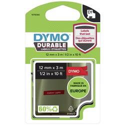 etikety DYMO D1 1978366 vinyl Barva pásky: červená Barva písma:bílá 12 mm 3 m