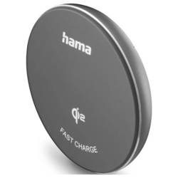 Hama bezdrátová indukční nabíječka 15 W 00201735 Výstup Qi standard černá