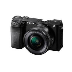 Sony alpha 6100 digitální fotoaparát 24.2 Megapixel černá 4K video, Bluetooth, vyklápěcí displej, optický hledáček, Wi-Fi