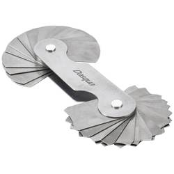 Dasqua 1351-0015 Metrické závitové měrky 15.5 - 25 mm