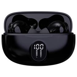 Denver TWE-57B BLACK špuntová sluchátka (In Ear) Bluetooth® stereo černá mobil