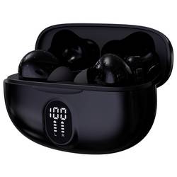 Denver TWE-57B BLACK špuntová sluchátka (In Ear) Bluetooth® stereo černá mobil