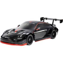 Tamiya TT-02 On-Road RC Autos Porsche 911 GT3R (992) Lac.TT-02 černá 1:10 RC model auta elektrický 4WD (4x4) 2,4 GHz předlakovaný