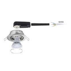 Paulmann 93399 LED vestavné svítidlo LED GU10 železo (kartáčované), bez LED žárovky