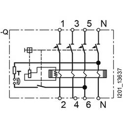 Siemens 5SV33466 5SV3346-6 proudový chránič A 4pólový 63 A 0.03 A 400 V