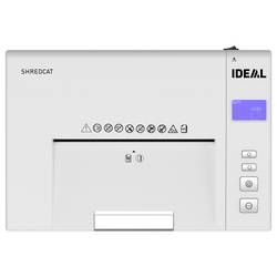 Ideal Office Auto-Feed-Aktenvernichter IDEAL Shredcat 8292 CC 4x10 mm skartovačka 200 listů na kousky 4 x 10 mm P-4 26 l Křížový řez sponky do sešívačky,