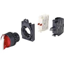 TRU COMPONENTS TC-9860140 S2SRN-L3AR přepínač otočný přepínač červená 1 x 90 ° 1 ks